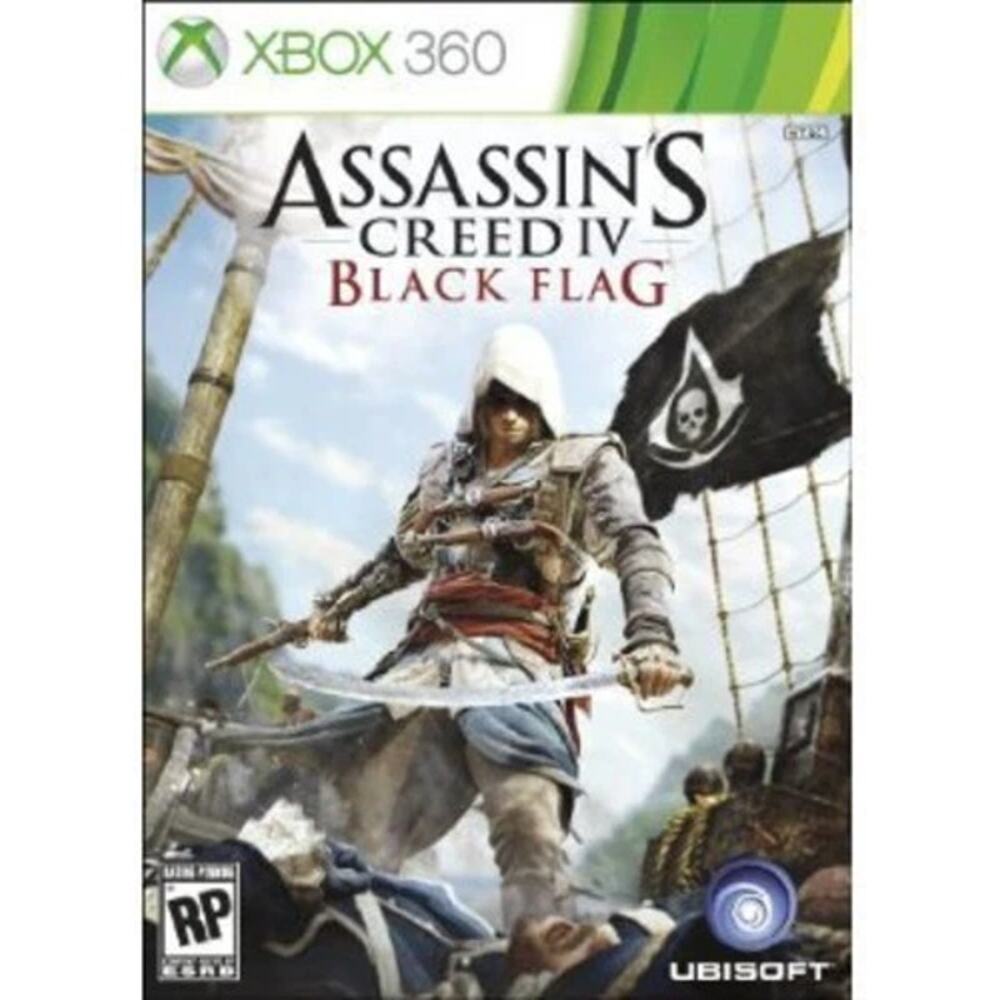 Assassins Creed IV: Black Flag - Xbox 360 - CIB. Tested. New Case. Resealed
